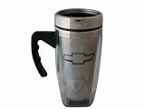 Autotecnica 650015 Chevy Bow Tie Stainless Steel Travel Mugs