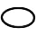 Buna O-Ring, 90A Durometer, Round, Black