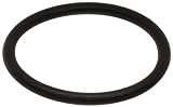 -002 Buna-N O-Ring, 90A Durometer, Round, Black, 3/64 ID, 9/64 OD, 3/64 Width (Pack of 100)