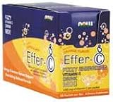Effer-C - Orange by NOW Foods - (1g - 36 Packets Per Box)