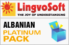 LingvoSoft Albanian Platinum dictionaries software pack