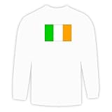 Long Sleeve T-shirt with map, Ireland, Irish