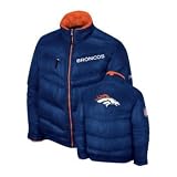Denver Broncos Shield NFL Heavyweight Jacket, Size= XXX-Large