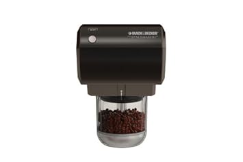 Black & Decker CG800B Spacemaker Traditional Mini Food Processor and Coffee Grinder Black
