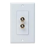 JobSite WP-2/5W Two-Connector Wallplate System