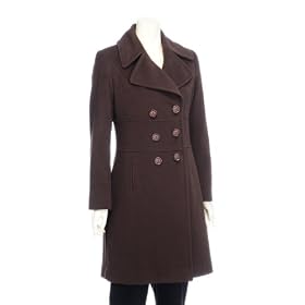 Via Spiga Cashmere Blend Women's Walker Coat IN BLACK COLOR ONLY