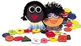 Craft Buttons Asst 1 Lb Pk