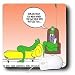 Londons Times Funny Animals Cartoons - Snake In Therapy Rattled - Mouse Pads Image