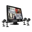Defender SENTINEL11 4 CH H.264 15-Inch LCD-DVR Security System with Mobile Phone Access and 4 Indoor/Outdoor Night Vision Surveillance Cameras