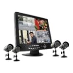 Defender SENTINEL11 4 CH H.264 15-Inch LCD-DVR Security System with Mobile Phone Access and 4 Indoor/Outdoor Night Vision Surveillance Cameras