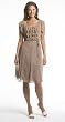 SILK GEORGETTE DOT PRINT DRESS