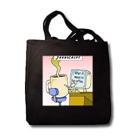 Londons Times Funny Food Coffee other Digestibles - Javascript - Tote Bags