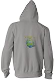 Diana Rocks My World Youth Zippered Hooded (Hoody) Sweatshirt Fleece Jacket ASH GREY SMALL