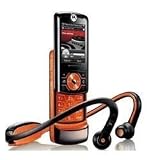 Motorola ROKR DUO Z6 Unlocked Cell Phone with Motorola S9 Bluetooth Stereo Headphones, 2 MP Camera, MP3 Player, MicroSD Slot--International Version with No Warranty (Mandarin Orange)