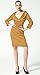 KAY UNGER SHAWL COLLAR DRESS