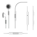 Earphones with Remote & Mic for iPod & iPhone - White