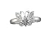 Jewelry : Beautiful White Gold Diamond Butterfly Ring