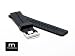 22mm Double Tang Modena Italian Rubber Dive Watch Band Fits LuminoxSeries: 3000 Original Navy SEAL Dive Series, etc.