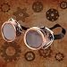 Steampunk Goggles - Antique Brass