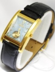 Swistar Watches Swistar Men’s Strap Sapphire Crystal 23 Gold Finish Men’s Watch