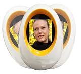 1.4 Inch White Easter Egg Digital Photo Tabletop Viewer