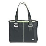 Solo 15-inch Laptop Tote Black/Green (T70647)