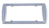Chrome Surfboard License Plate Frame