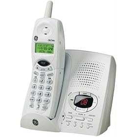 Click here to buy GE 27851GE1 2.4 GHz Cordless Phone with Answering System and Caller ID (White) by GE.