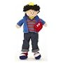 David Speaks Hebrew Doll