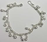 Anklet: w/Bells, silvertone (JABC)