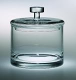 CLASSIC CLEAR CANDY BOX - CLASSIC CLEAR 6 INCH CRYSTAL CANDY BOX