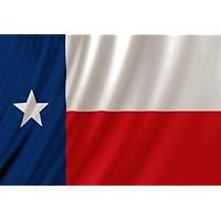 Texas Flag Fabric Shower Curtain Lone Star Texan