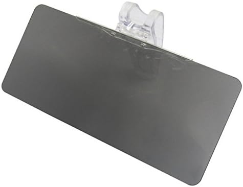 Road Charms Car Sun Visor - Tinted Visor Extender for Cars, Trucks and RVs - BUNDLE with FREE Set of 2 Car Seatback Bag Holders - Easy to Install with Single, Sturdy Clip - Blocks Dangerous Sun Glare and Harmful UV Rays - High-Quality Anti-Glare Shield