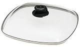 Swiss Diamond Accessory Square Cover for 11-Inch Grill, Casserole, or Square Saute Pan