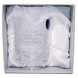 Personalised Crystal Whisky Tumbler (With Presentation Box)