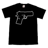 FALL OUT BOY - Gun - Black T-shirt