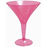Pink Martini Glasses, 20pk