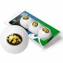 Iowa Hawkeyes Top Flite Xl Golf Balls 3 Ball Sleeve Of 3)