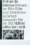 Emil und die Detektive: Drehbuch von Billie Wilder frei nach dem Roman von Erich Kastner zu Gerhard Lamprechts Film von 1931 (FILMtext) (German Edition)