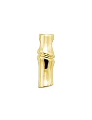 Mikel Golden Bamboo Pendant in 14K Yellow Gold - Small