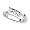14K White Gold 3 Stone Channel Set Princess Cut Diamond Ring (0.50 ctw, G-H, SI) - Size 5