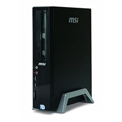MSI Wind PC 2316XP Nettop (Intel Atom N230 1,6GHz, 1GB RAM, 160GB HDD, Intel GMA950, DVD+-DL RW, XP Home) schwarz