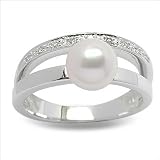 Noble Japanese Akoya Cultured Pearl Ring