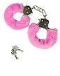 Sexy Valentines Day Pink Fuzzy Furry Lovers Handcuffs