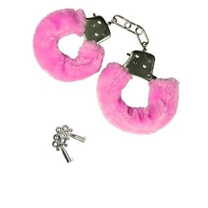 Sexy Valentines Day Pink Fuzzy Furry Lovers Handcuffs