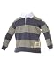 Jackson Clay Blue and Grey Stripped L/S Rugby Polo Shirt