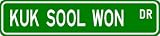 Kuk Sool Won Street Sign ~ Martial Arts Gift ~ Aluminum