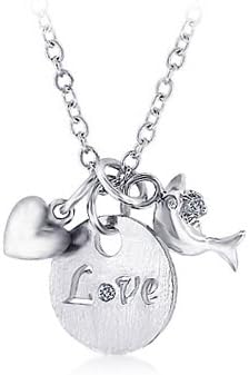 Love and Heart Necklace