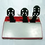 USB Pedals Bundle with USB Adapter, Compatible to Popular PC Racing Wheels
