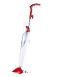 TV Das Original 819 Clean Maxx Dampfbesen Premium, rot / wei&szlig; und 2 Bodent&uuml;cher, 1 Teppichgleiter, Dreieckfu&szlig;